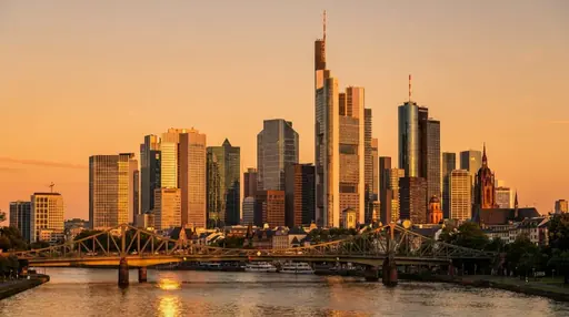 Frankfurt am Main, Krankenfahrt, KI-generiert